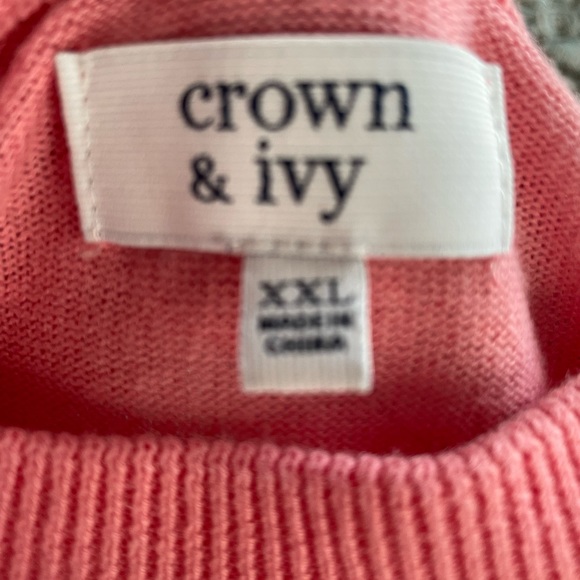 Crown and Ivy light weight sweater. - Picture 2 of 4